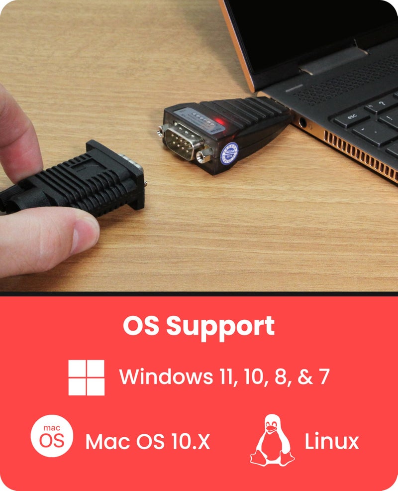 Gearmo Mini USB Serial Adapter Hi-Speed 920K FTDI Chip - Image 4